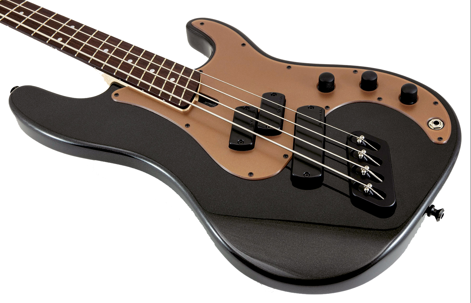Dingwall Sp1 4c Rw - Gloss Metallic Black - Solid body electric bass - Variation 1