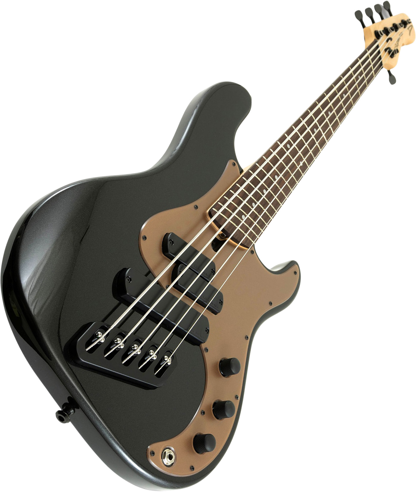 Dingwall Sp1 5c Rw - Gloss Metallic Black - Solid body electric bass - Variation 1