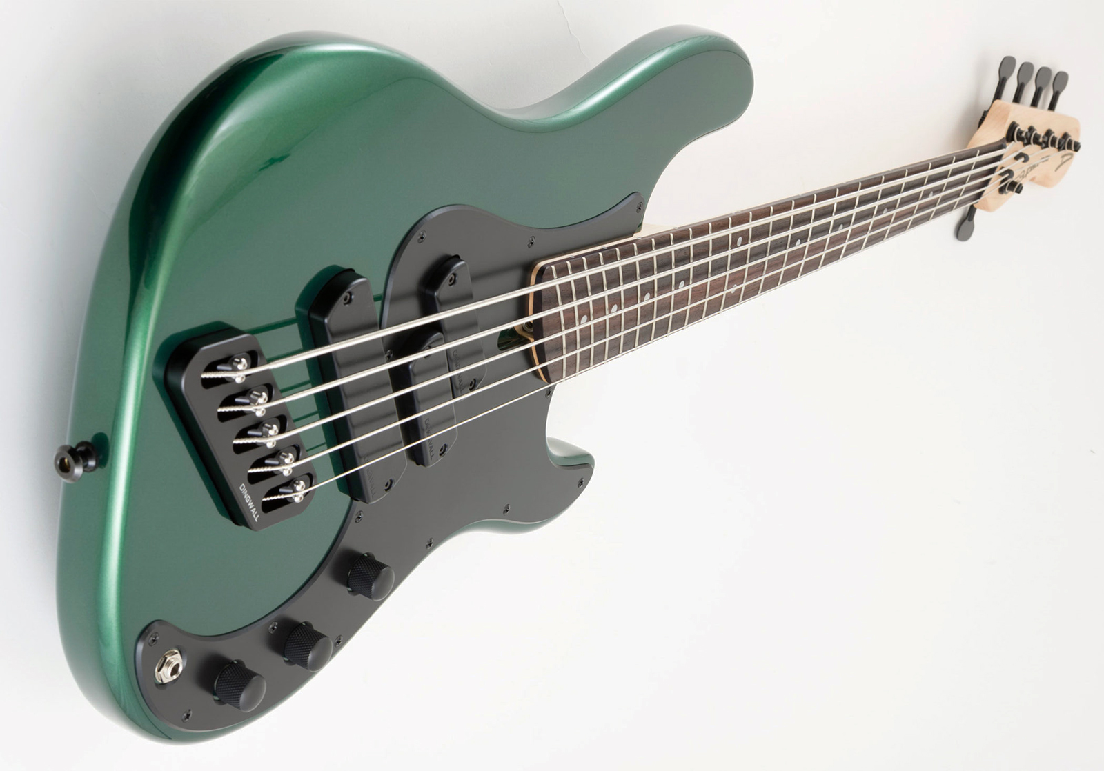 Dingwall Super P Sp1 5c Rw - Gloss Dark Candy Green - Solid body electric bass - Variation 1