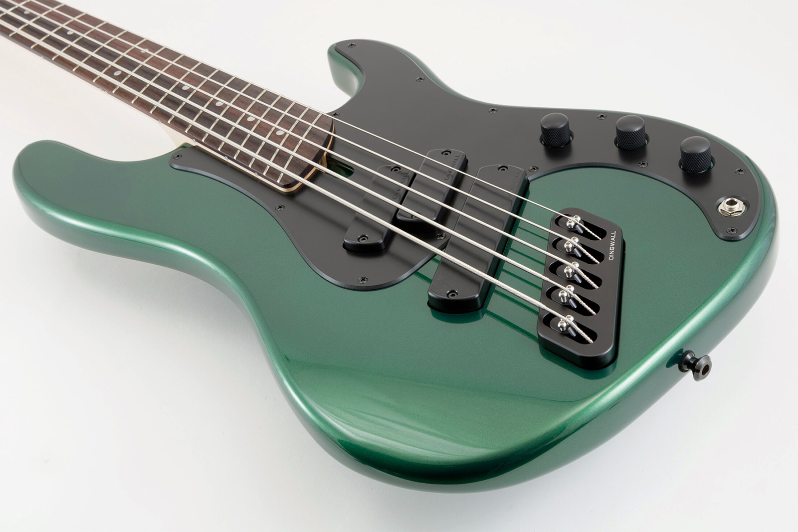 Dingwall Super P Sp1 5c Rw - Gloss Dark Candy Green - Solid body electric bass - Variation 2