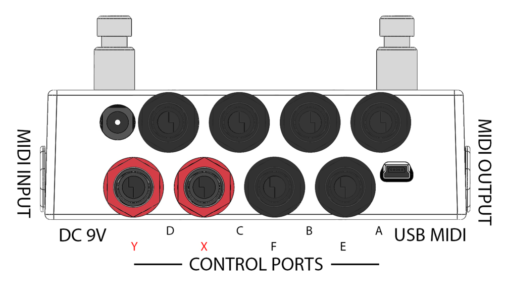 Disaster Area Qconnect - Midi controller - Variation 1