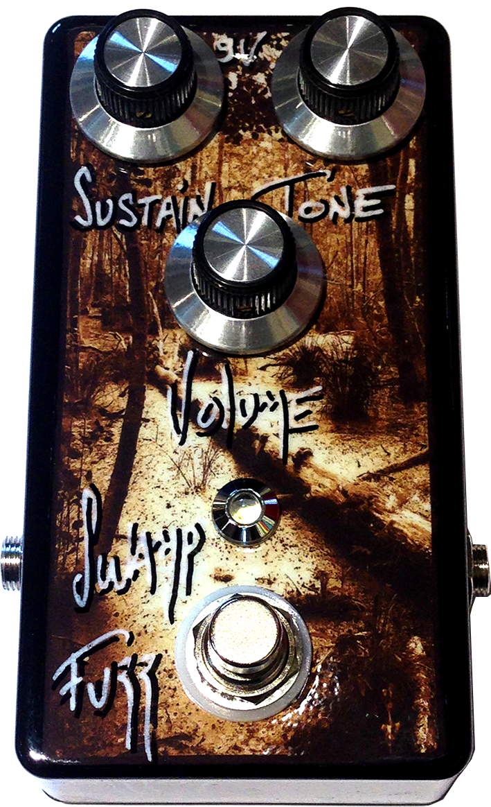 Dizzy Effects Swamp Fuzz - Overdrive, distortion & fuzz effect pedal - Main picture