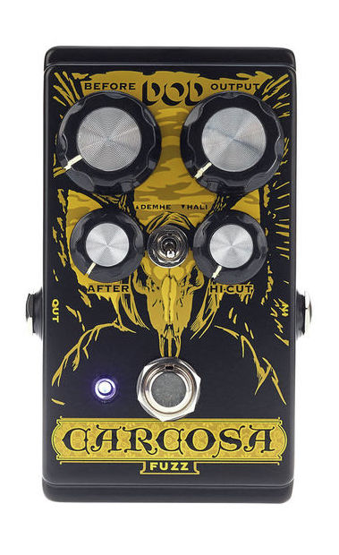 Dod Carcosa Fuzz - Overdrive, distortion & fuzz effect pedal - Variation 1