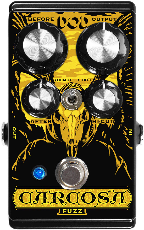 Dod Carcosa Fuzz - Overdrive, distortion & fuzz effect pedal - Main picture