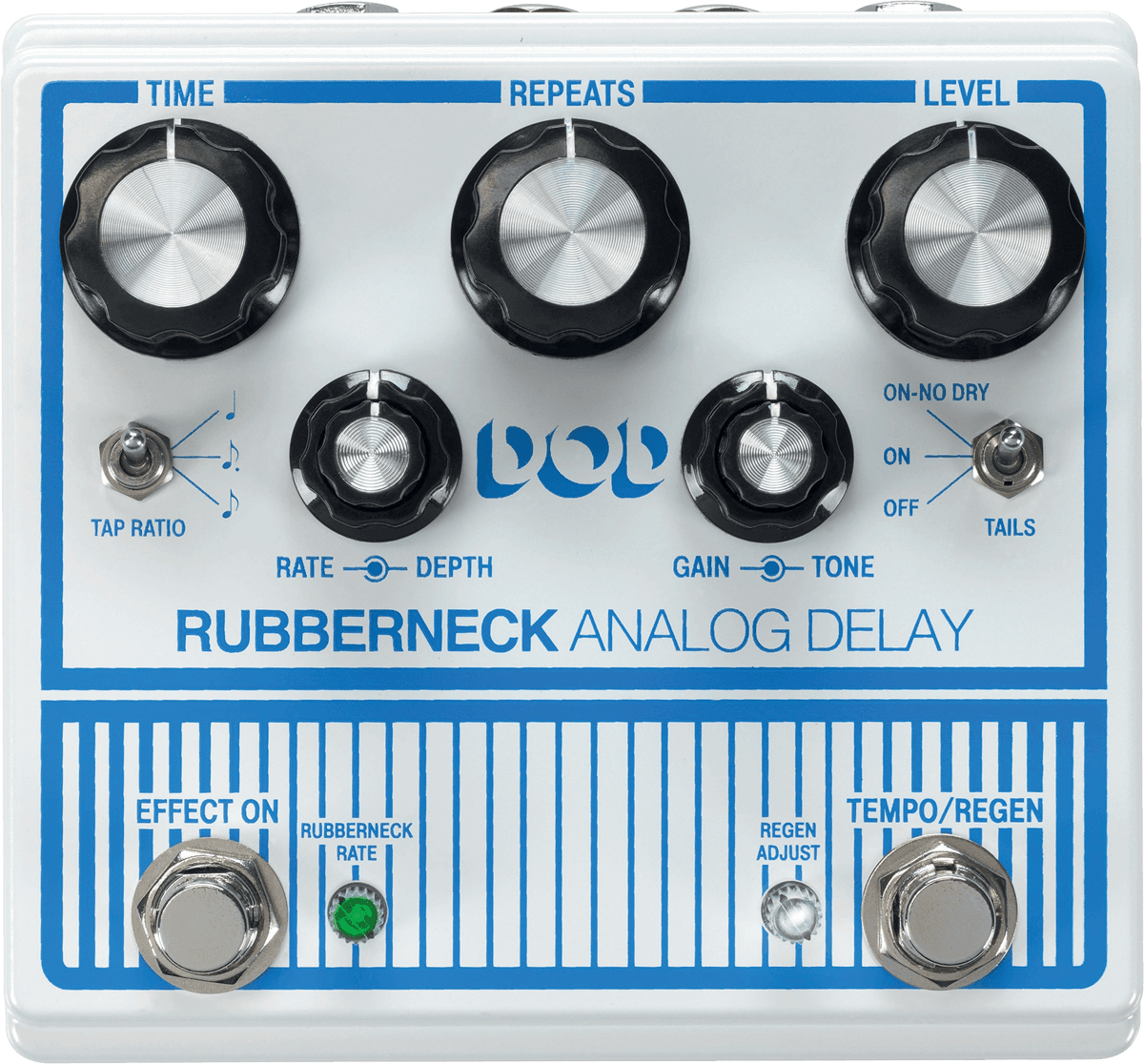 Dod Rubberneck Delay - Reverb, delay & echo effect pedal - Variation 1