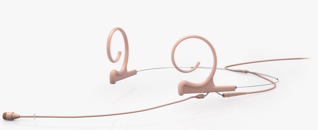Headset microphone Dpa dfine serre-tête Flex CORE 4266 Omni, 110 mm, Beige, MicroDot
