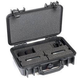 Wired microphones set Dpa Stereo set 4011A + clip + bonnettes + case