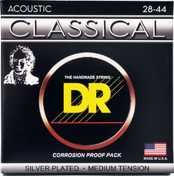 Nylon guitar strings Dr RNS-PLUS Classical Medium (28/44) - Set of strings