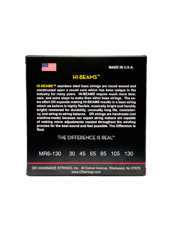 Dr Hi-beams Stainless Steel 30-130 - Electric bass strings - Variation 2