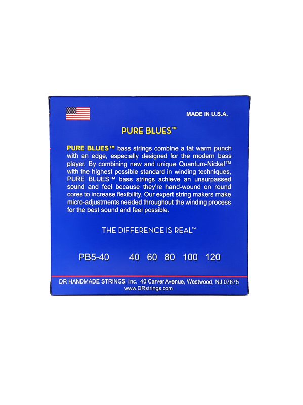 Dr Quantum Nickel 40-120 - Electric bass strings - Variation 2