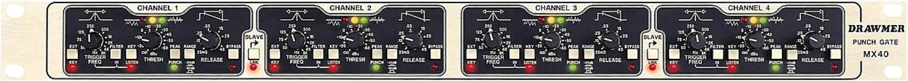 Drawmer Mx 40 Punch Gate - Effects processor - Main picture