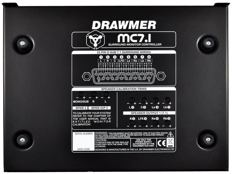 Drawmer Mc7.1 - Monitor Controller - Variation 2