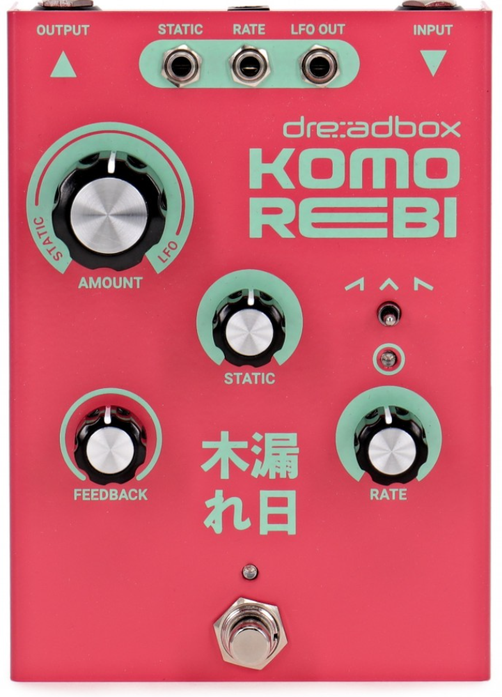 Dreadbox Komorebi - Modulation, chorus, flanger, phaser & tremolo effect pedal - Main picture