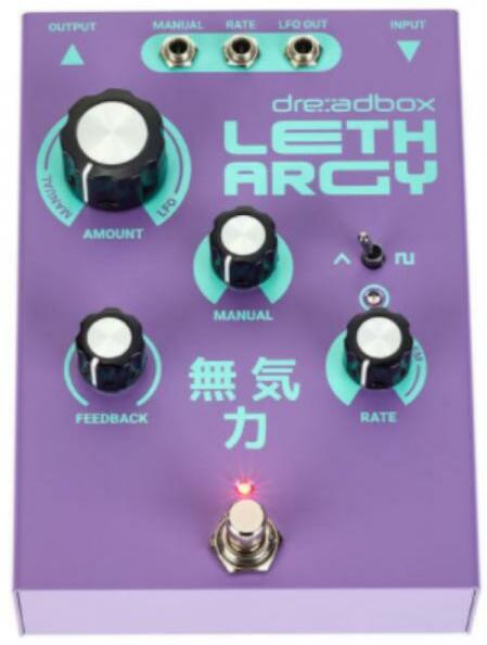 Dreadbox Lethargy - Modulation, chorus, flanger, phaser & tremolo effect pedal - Main picture