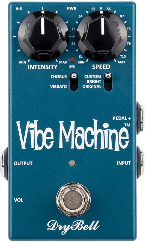 Drybell Vibe Machine V3 - Modulation, chorus, flanger, phaser & tremolo effect pedal - Main picture