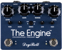 Electric guitar preamp Drybell The Engine Guitar Preamp Boost