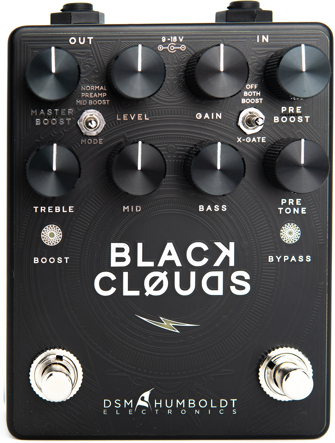 Dsm Humboldt Black Clouds Distorsion - Volume, boost & expression effect pedal - Main picture
