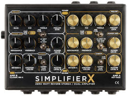 Guitar amp modeling simulation Dsm humboldt Simplifier X Zero Watt Reverb Stereo / Dual Amplifier