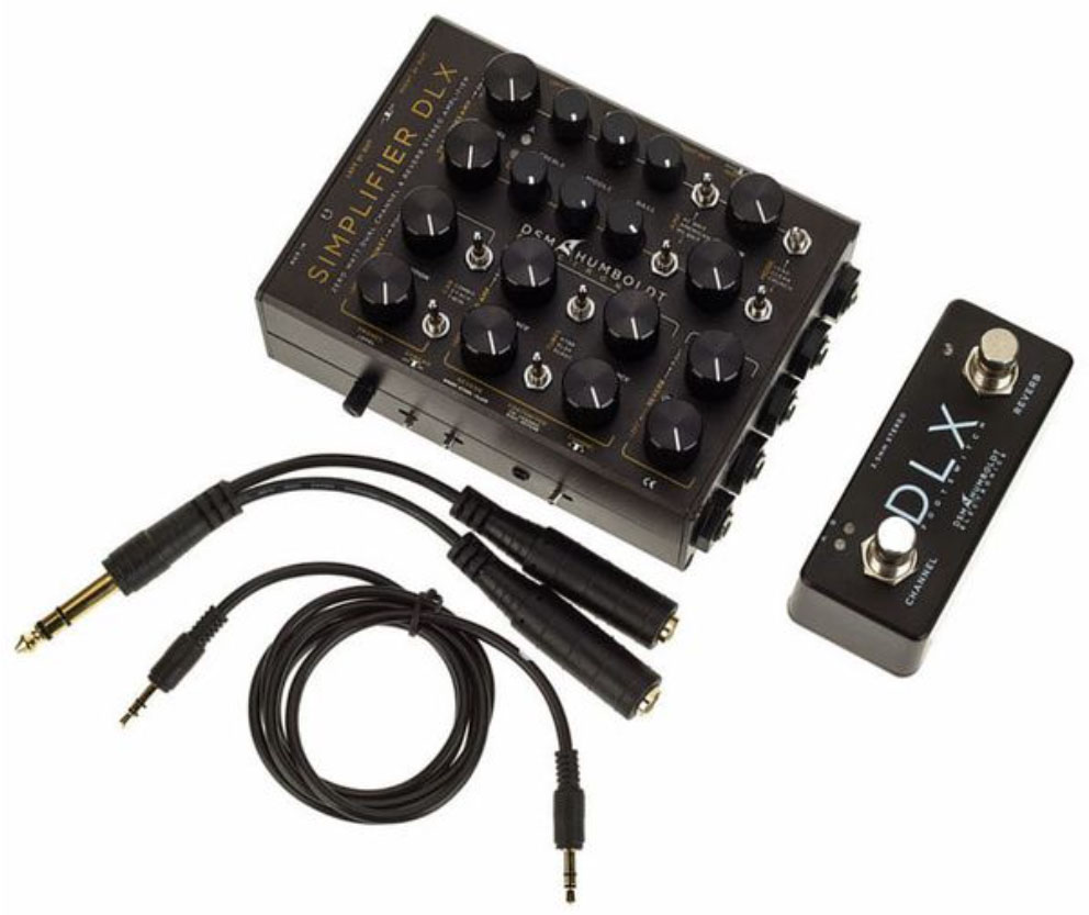 Dsm Humboldt Simplifier Dlx Zero Watt Dual Channel & Reverb Stereo Amplifier - DI Box - Variation 5