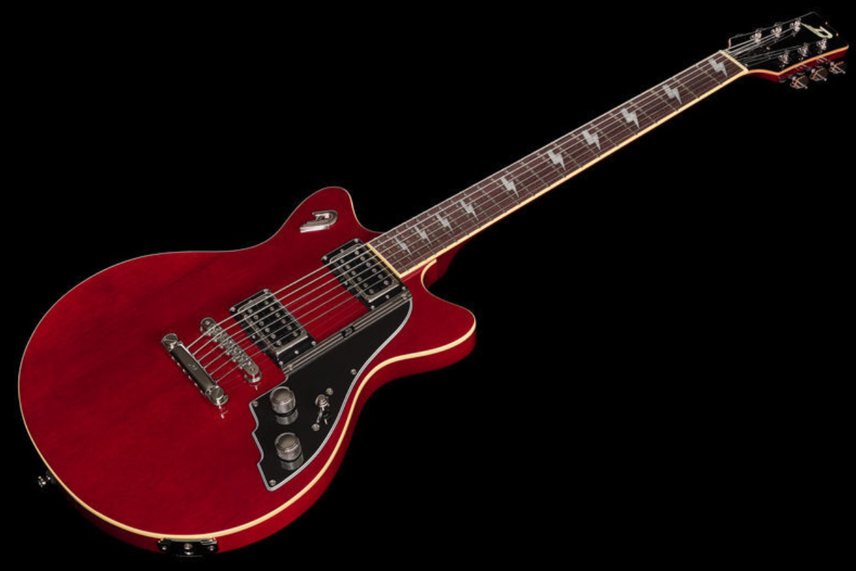 Duesenberg Bonneville cherry red Solid body electric guitar red