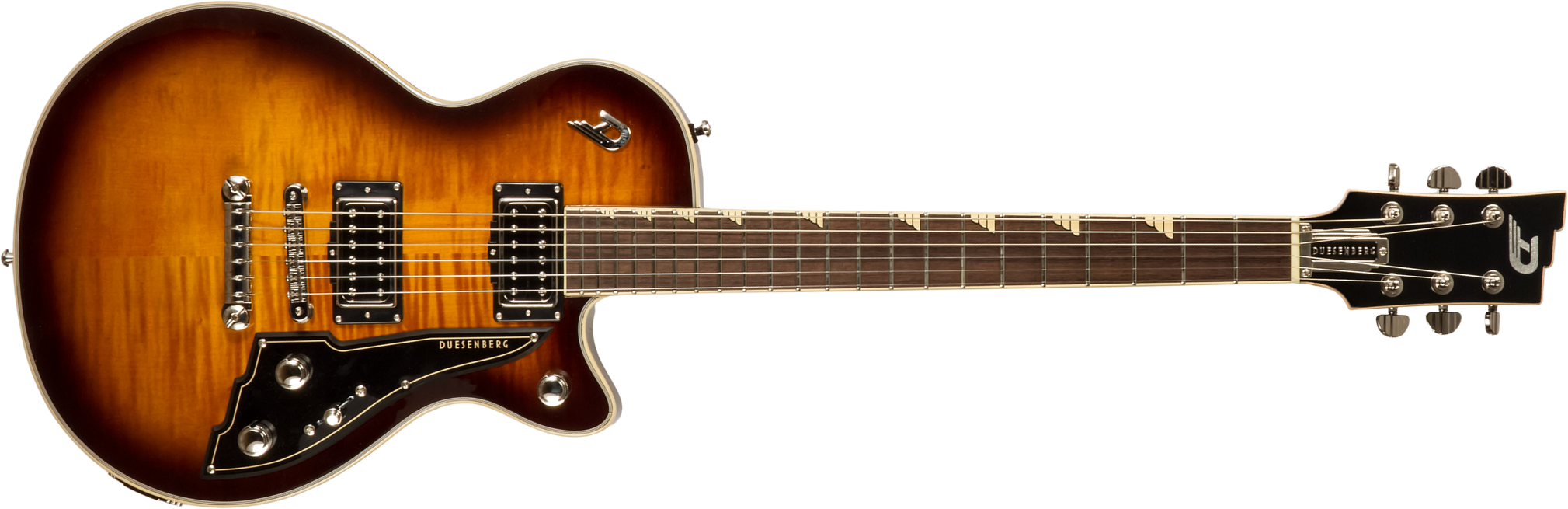 Duesenberg Fantom S 2h Ht Rw - Light Antique Burst - Single cut electric guitar - Main picture