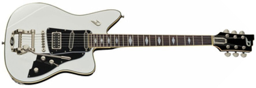 Duesenberg Paloma Hss Trem Rw - White - Single cut electric guitar - Main picture