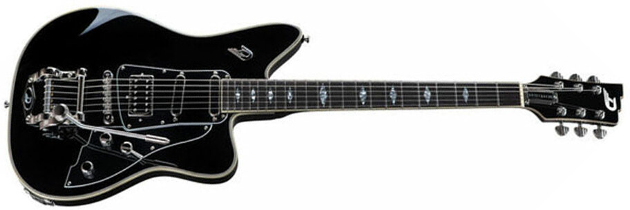 Duesenberg Paloma Hss Trem Rw - Black - Single cut electric guitar - Main picture