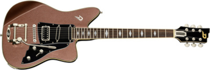 Duesenberg Paloma Hss Trem Rw - Catalina Sunset Rose - Single cut electric guitar - Main picture