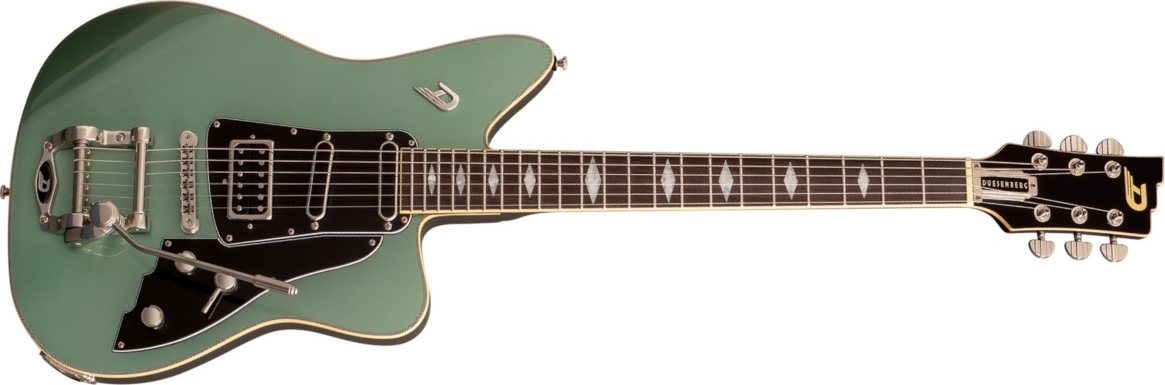 Duesenberg Paloma Hss Trem Rw - Catalina Harbor Green - Single cut electric guitar - Main picture