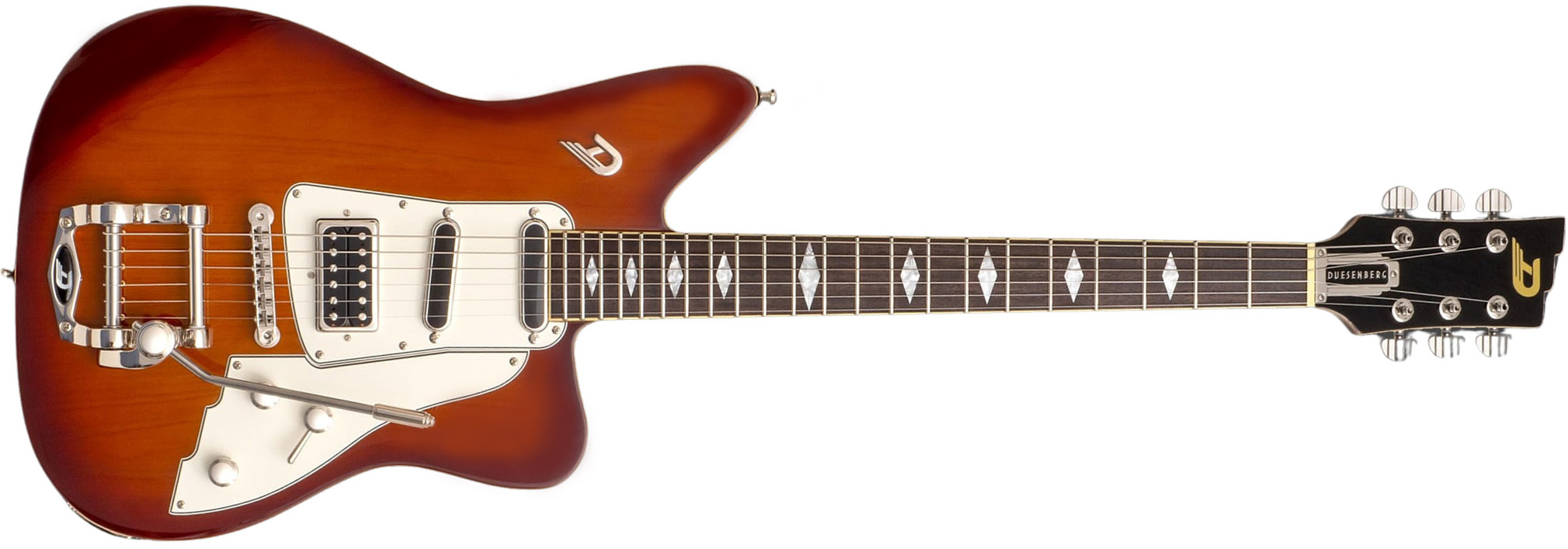 Duesenberg Paloma Hss Trem Rw - Vintage Burst - Single cut electric guitar - Main picture
