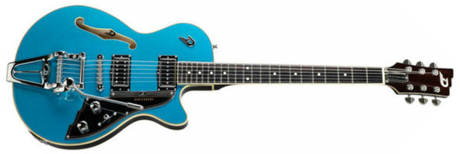 Duesenberg Starplayer Iii Hs Trem Rw - Catalina Blue - Semi-hollow electric guitar - Main picture