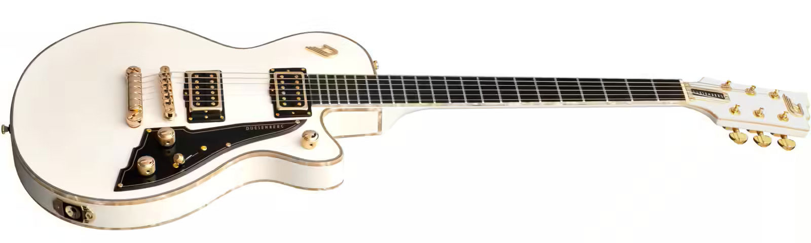 Duesenberg Fantom A 2h Ht Eb - Aged White - Single cut electric guitar - Variation 2