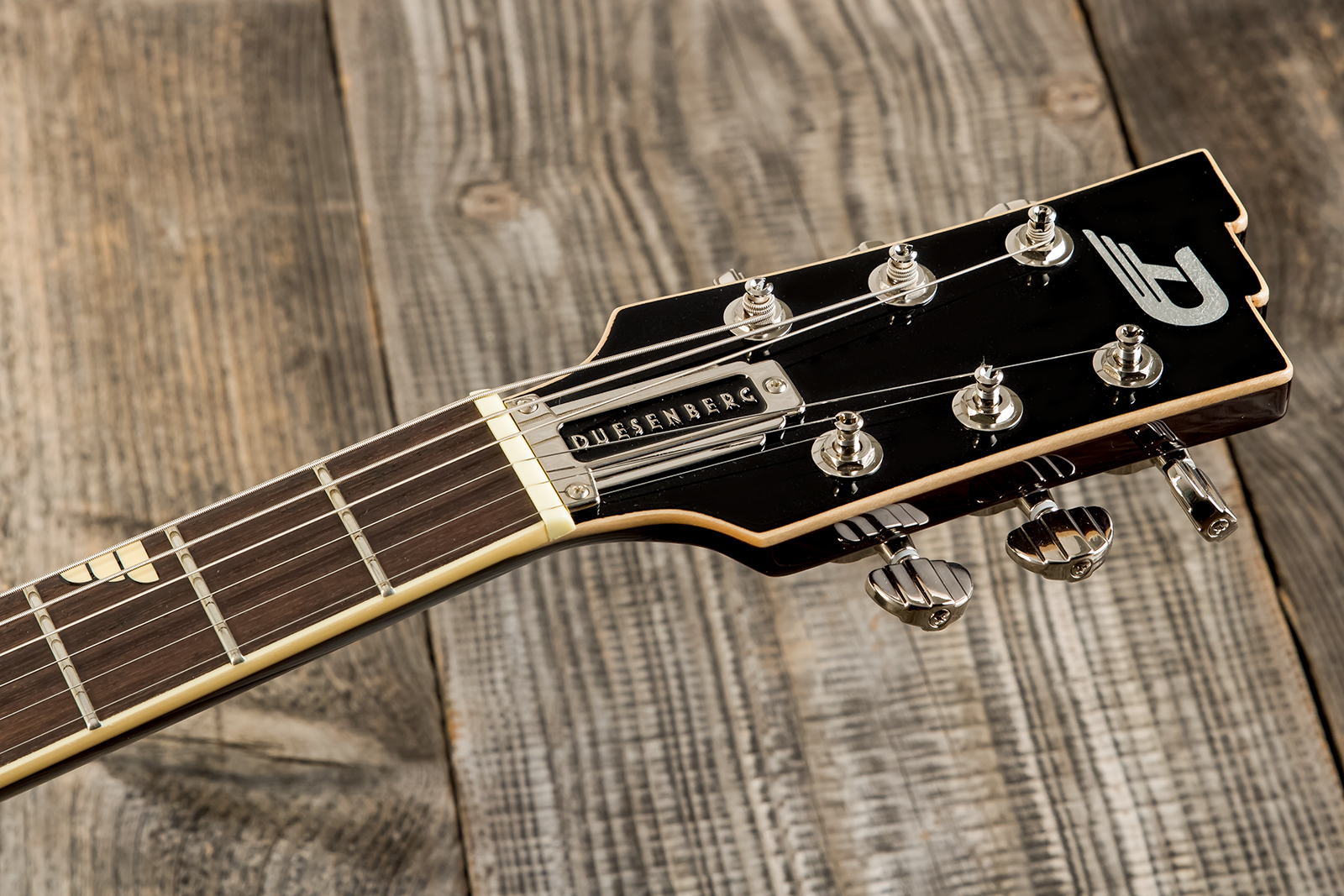 Duesenberg Fantom S 2h Ht Rw - Light Antique Burst - Single cut electric guitar - Variation 11