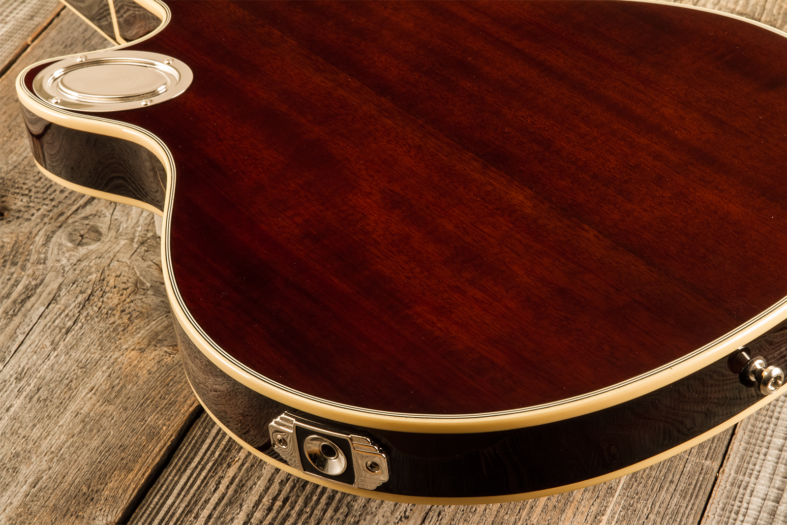 Duesenberg Fantom S 2h Ht Rw - Light Antique Burst - Single cut electric guitar - Variation 8