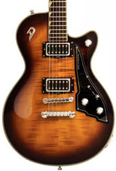 Single cut electric guitar Duesenberg Fantom Series S - Tobacco burst