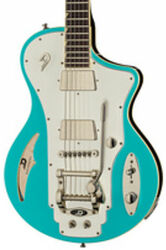 Single cut electric guitar Duesenberg Julia - Narvik blue