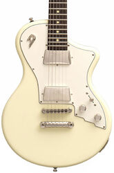 Single cut electric guitar Duesenberg Julietta - Vintage white