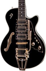 Semi-hollow electric guitar Duesenberg Starplayer Custom - Black