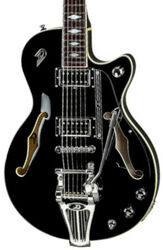 Semi-hollow electric guitar Duesenberg STARPLAYER TV DELUXE - Black