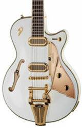 Semi-hollow electric guitar Duesenberg Starplayer TV Phonic - Venetian white