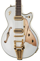 Single cut electric guitar Duesenberg Starplayer TV Phonic - VENITIAN WHITE