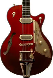 Semi-hollow electric guitar Duesenberg Starplayer TV Phonic - Balboa Pearl Red