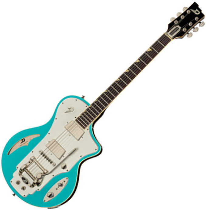 Duesenberg Julia narvik blue Solid body electric guitar blue