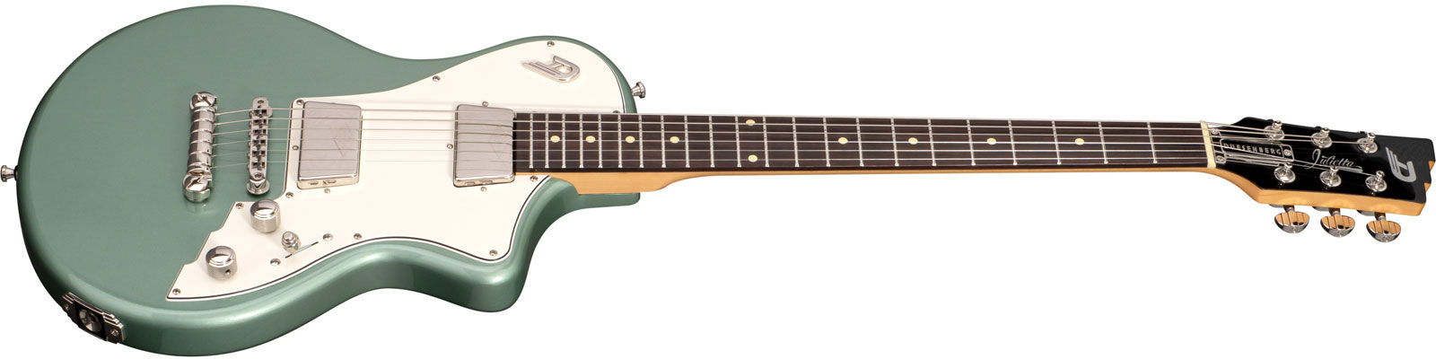 Duesenberg Julietta 2h Ht Rw - Catalina Harbor Green - Single cut electric guitar - Variation 1