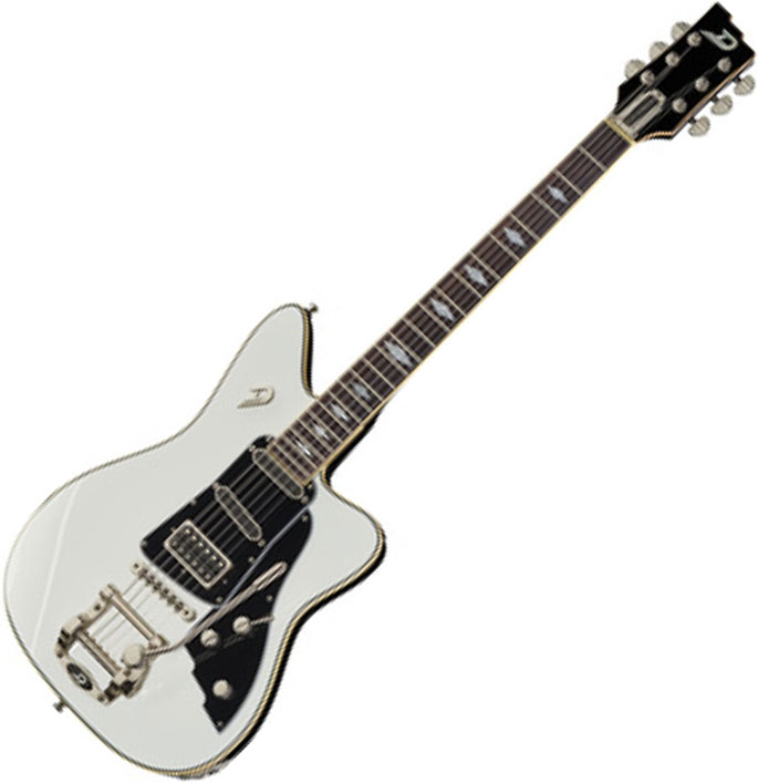Duesenberg Paloma white Solid body electric guitar white