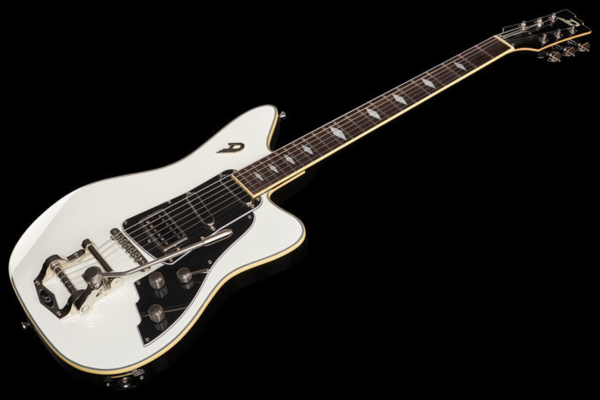 Duesenberg Paloma Hss Trem Rw - White - Single cut electric guitar - Variation 1