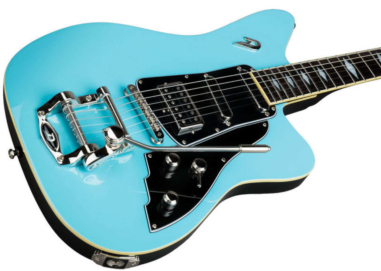 Duesenberg Paloma Hss Trem Rw - Narvik Blue - Single cut electric guitar - Variation 1