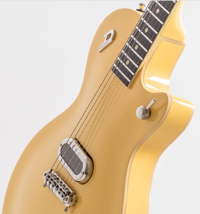 Duesenberg Senior Chambered H Ht Rw - Blonde - Single cut electric guitar - Variation 1