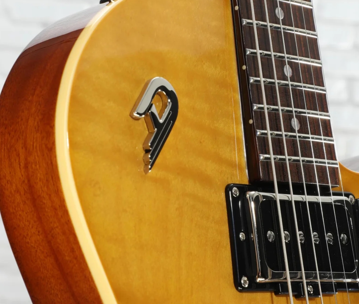 Duesenberg Starplayer Cbr Hs Trem Bigsby Rw - Transparent Honey - Semi-hollow electric guitar - Variation 2