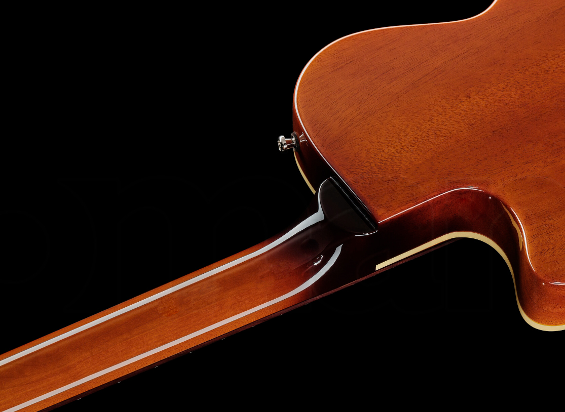 Duesenberg Starplayer Cbr Hs Trem Bigsby Rw - Transparent Vintage Orange - Semi-hollow electric guitar - Variation 5